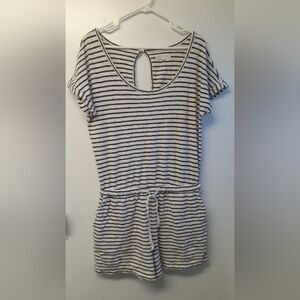 Womens' Loft brand shortie romper - b/w size medium